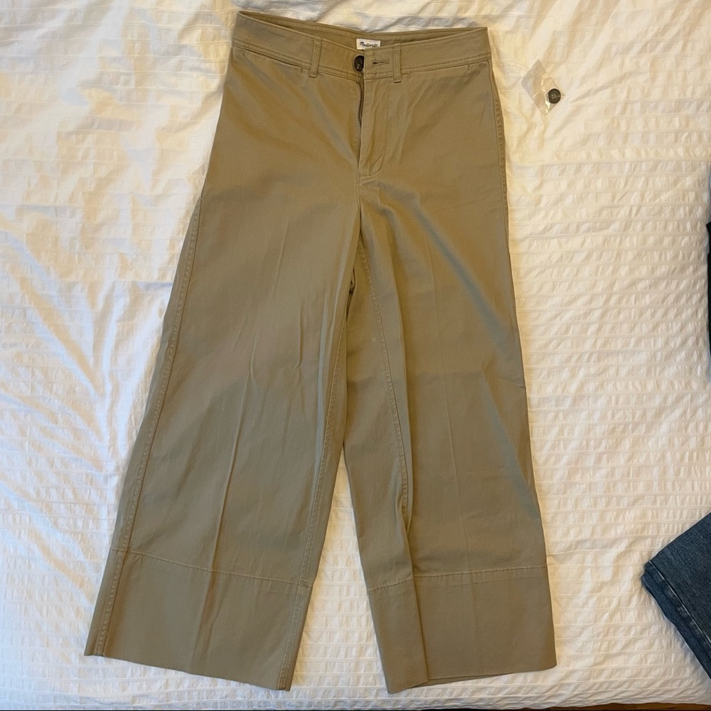 Madewell wide leg pants
